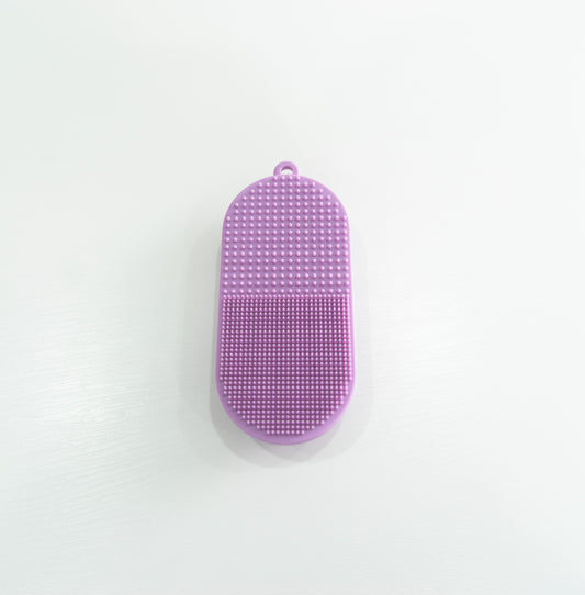 Gesichtsreiniger + Kopfhautmassagegerät Lila