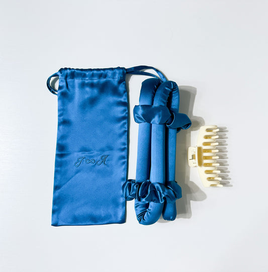 Hitzefreier Lockenwickler Blau