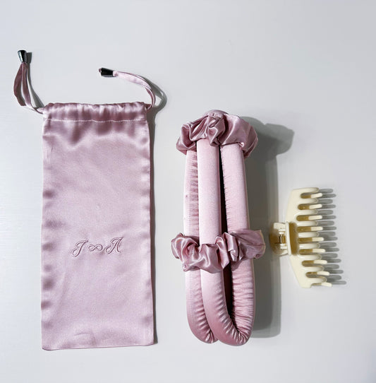 Hitzefreier Lockenwickler Altrosa