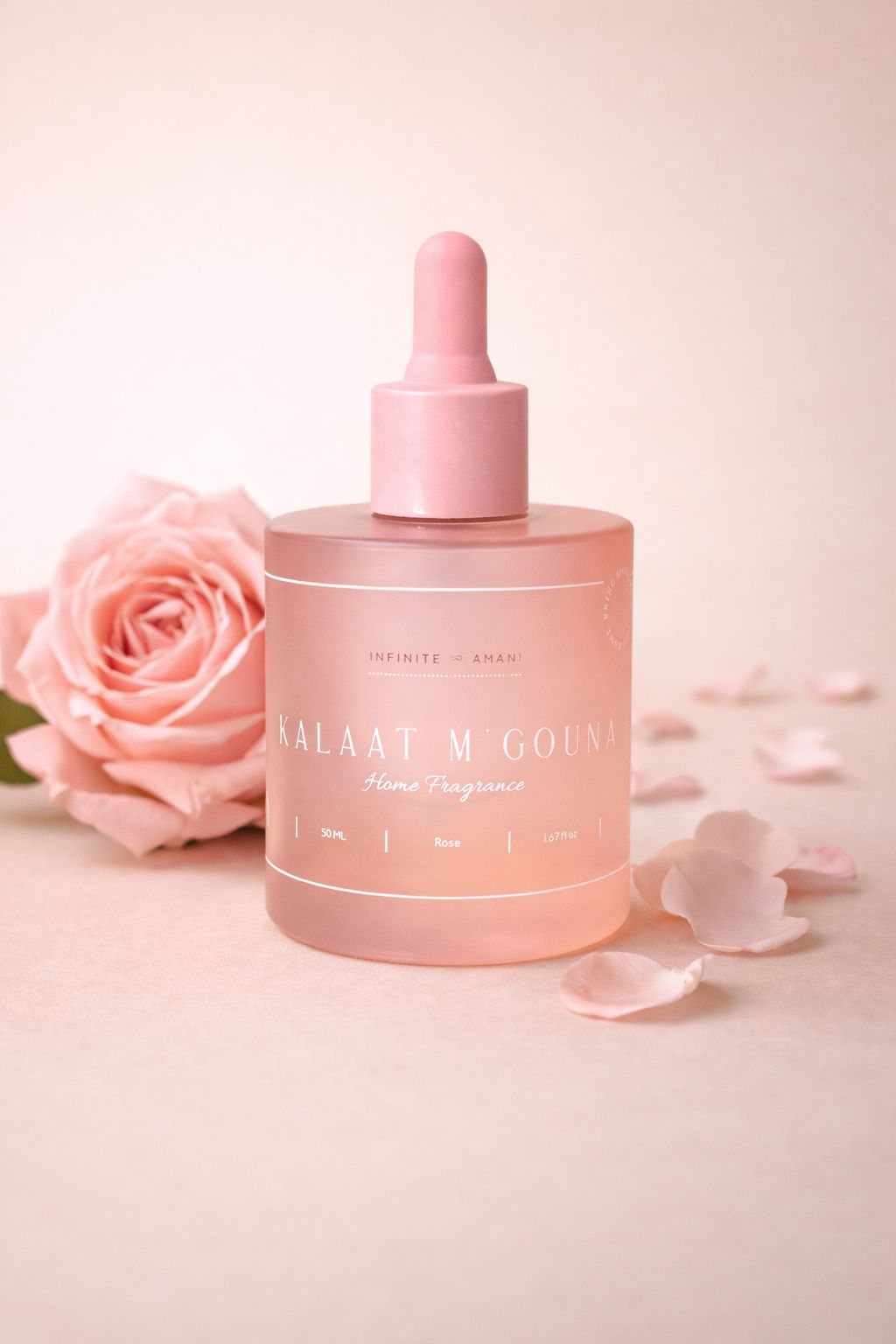 INFINITE AMANI Luxe geurolie Kalaat M’Gouna – zachte rozengeur met warme tonen